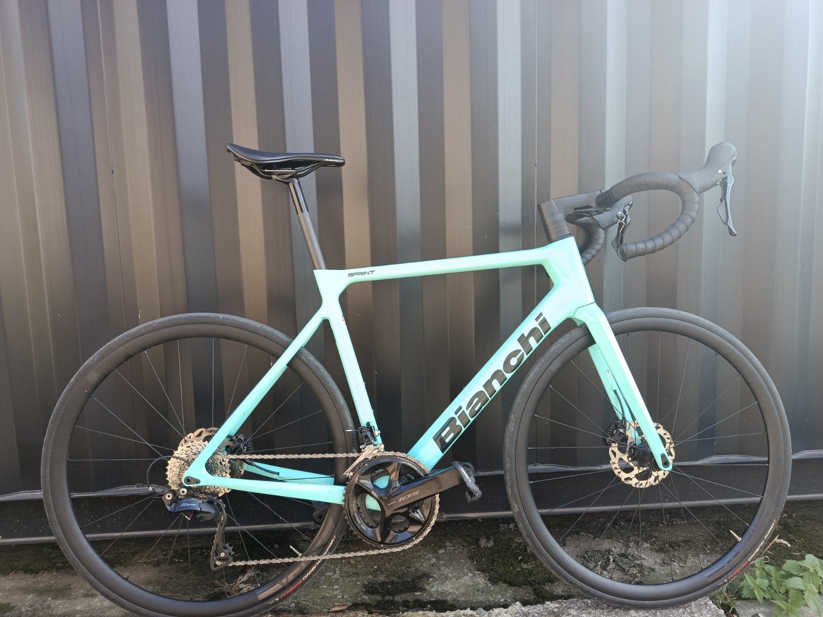 vélo course Bianchi Sprint 2025, Enlèvement
