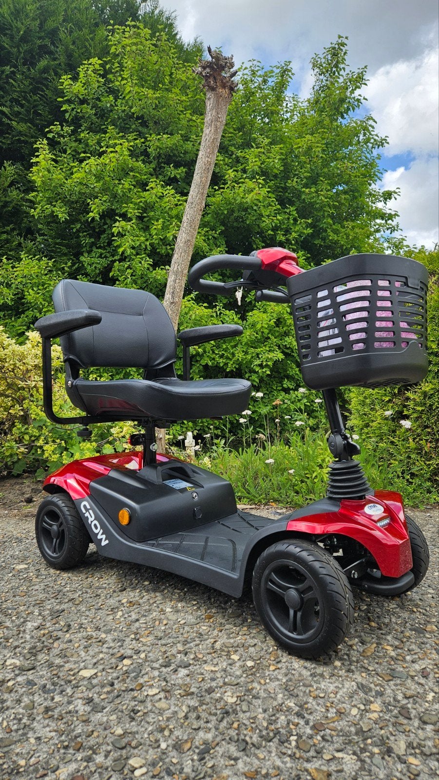 Scootmobiel Drive Crow, demontabel, 2024, in nieuwstaat!, Ophalen, Zo goed als nieuw, Drive