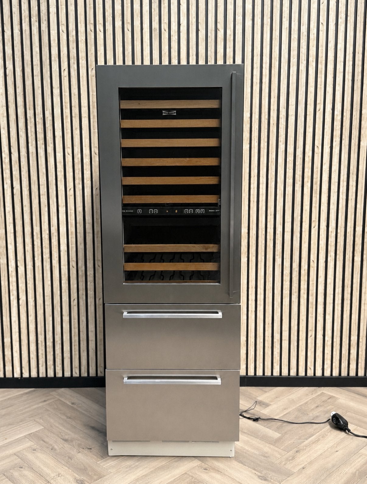 Luxe Sub Zero Wijnklimaatkast +  koelgedeelte, Enlèvement ou Envoi