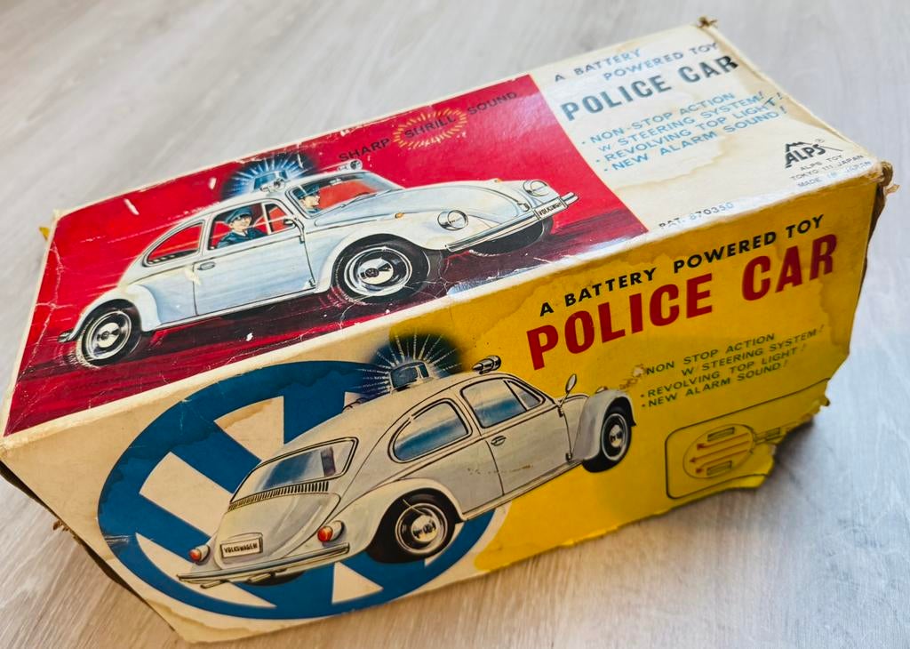 Vintage Volkswagen Alps politieauto, Ophalen, Zo goed als nieuw, Auto, Overige merken