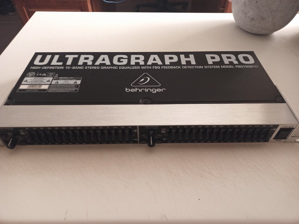 Behringer FBQ1502HD Ultragraph Pro, Muziek en Instrumenten, Ophalen of Verzenden, Gebruikt, Equalizer