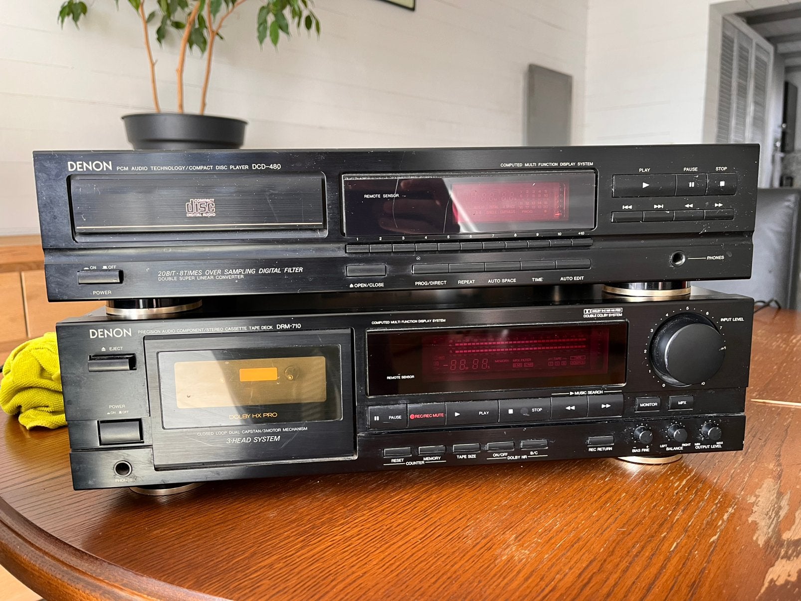Denon DCD-480  Denon DRM-710, Enlèvement, Utilisé, Denon