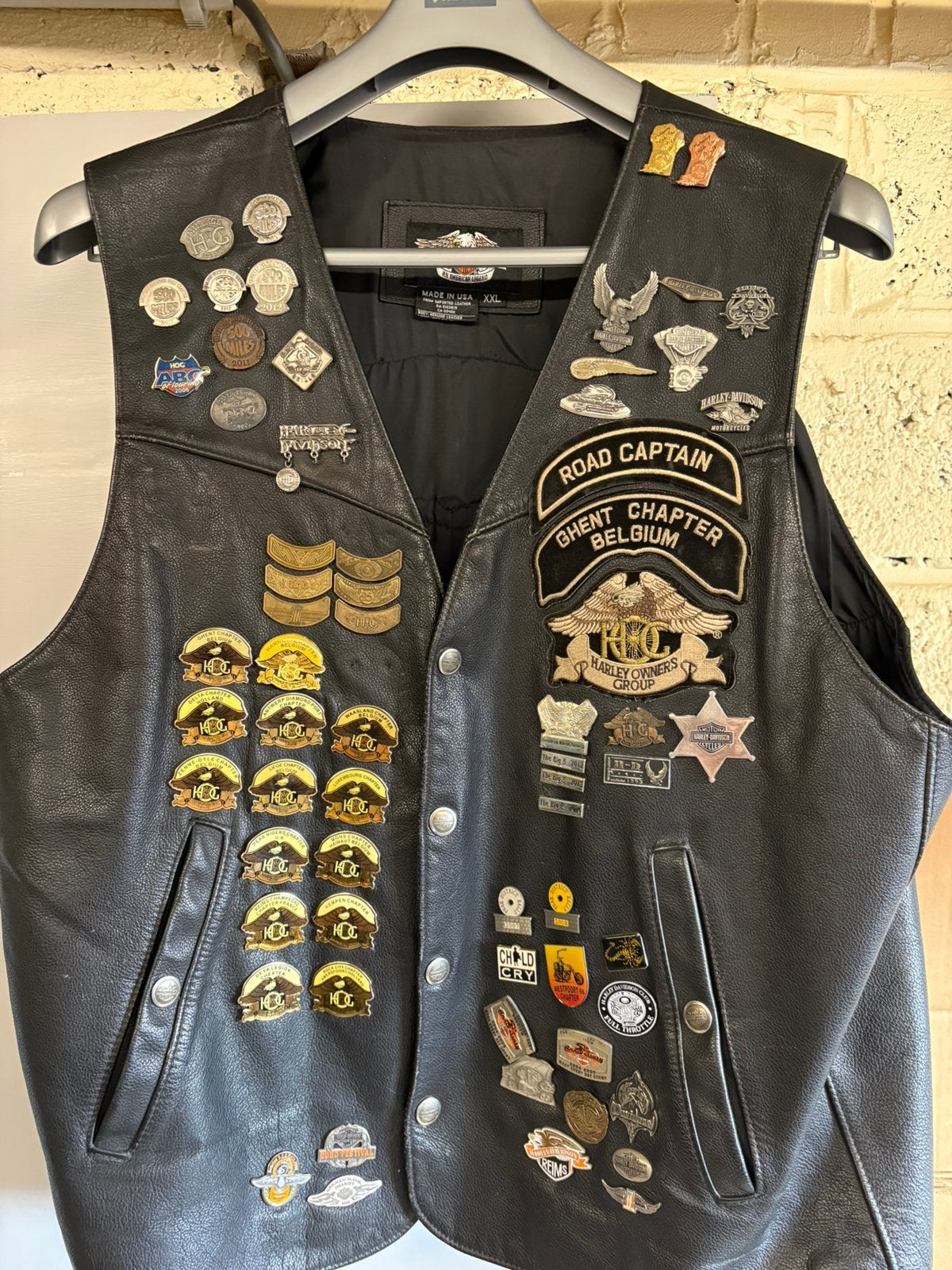 Ondervest Harley Davidson, Ophalen, Tweedehands, Heren, Jas | leer