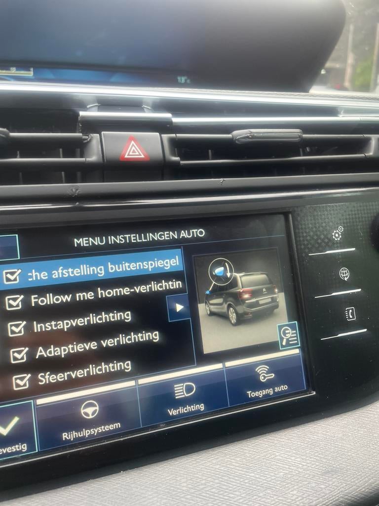 Citroen gran picasso 16 blue hdi, Auto's, Automaat, Euro 6, Bedrijf, Diesel