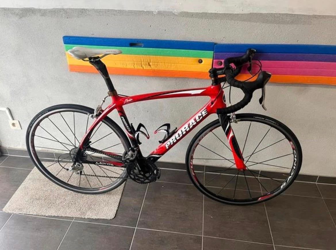 Racefiets, Fietsen en Brommers, Fietsen | Racefietsen, Ophalen, Zo goed als nieuw, Carbon