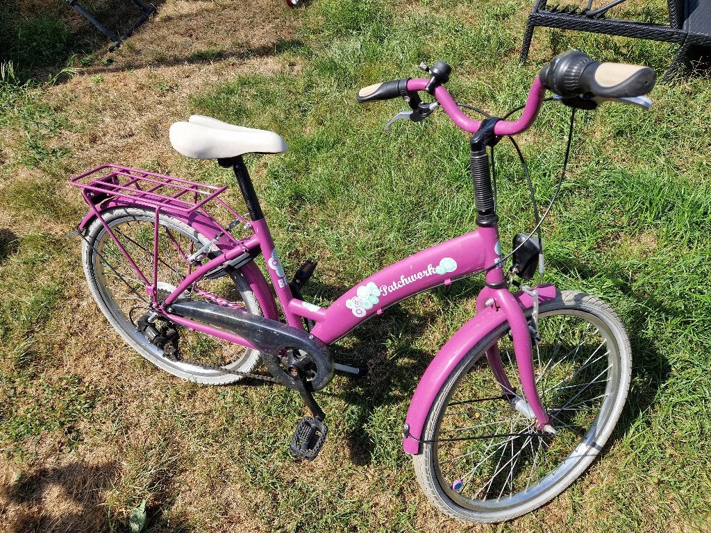 Meisjesfiets Roze 24 inch, Fietsen en Brommers, Ophalen, BikeFun Kids (BFK), Gebruikt, 24 inch