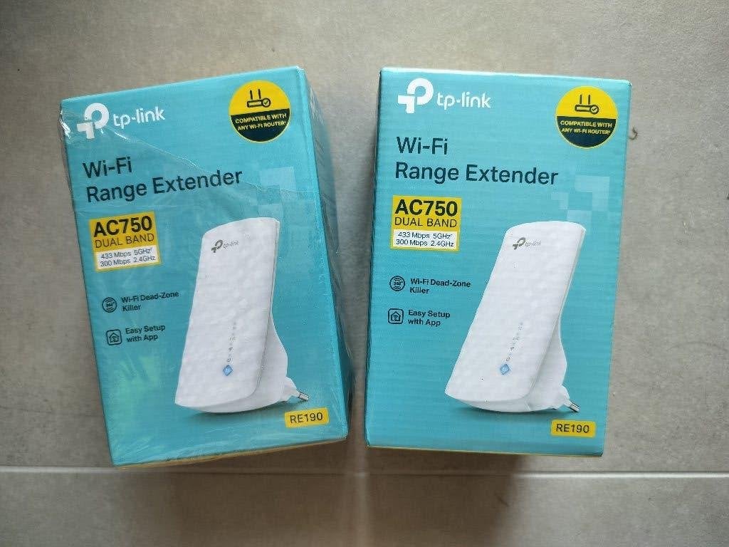2x TP link AC 750 - WIFI extender versterker, Computers en Software, WiFi-versterkers, Ophalen of Verzenden