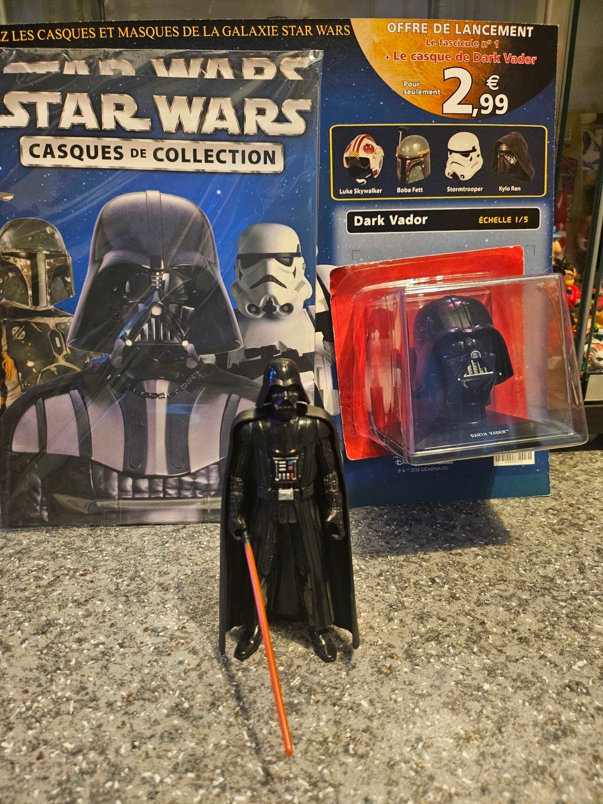 Lot Star Wars - Darth Vader "Dark Vador", Enlèvement ou Envoi, Figurine