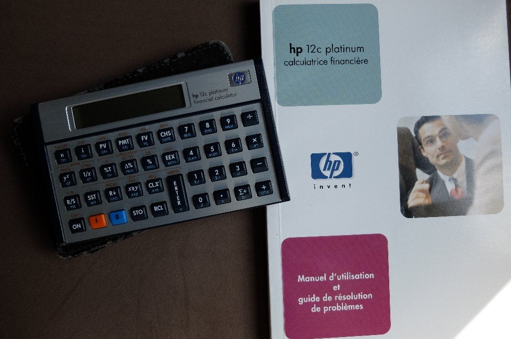 HP rekenmachines, Diversen, Ophalen, Zo goed als nieuw