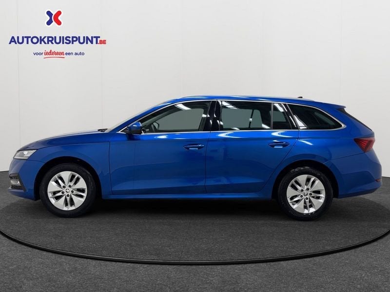 Skoda Octavia 1.5 TSI Clever, Voorwielaandrijving, Stof, 4 cilinders, Blauw