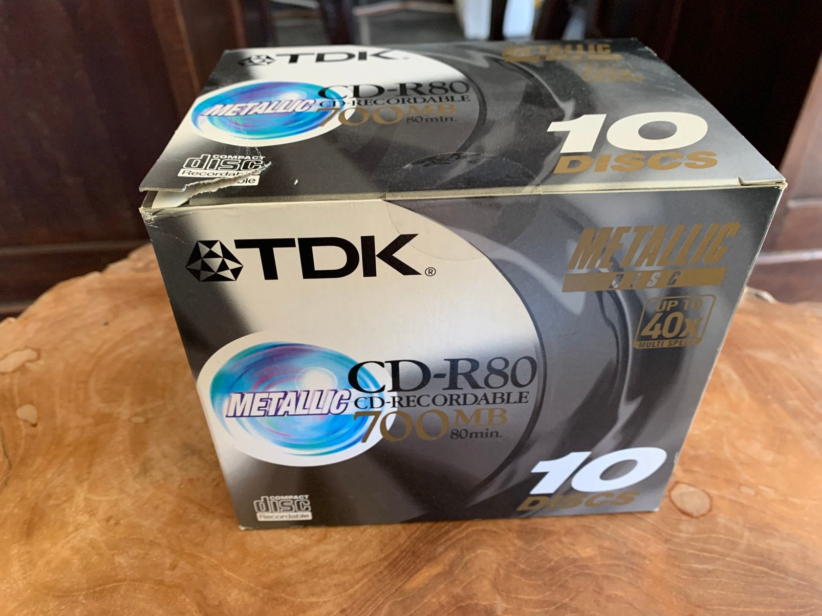 TDK  CD-R 80, Computers en Software, Beschrijfbare discs, Ophalen of Verzenden, Cd