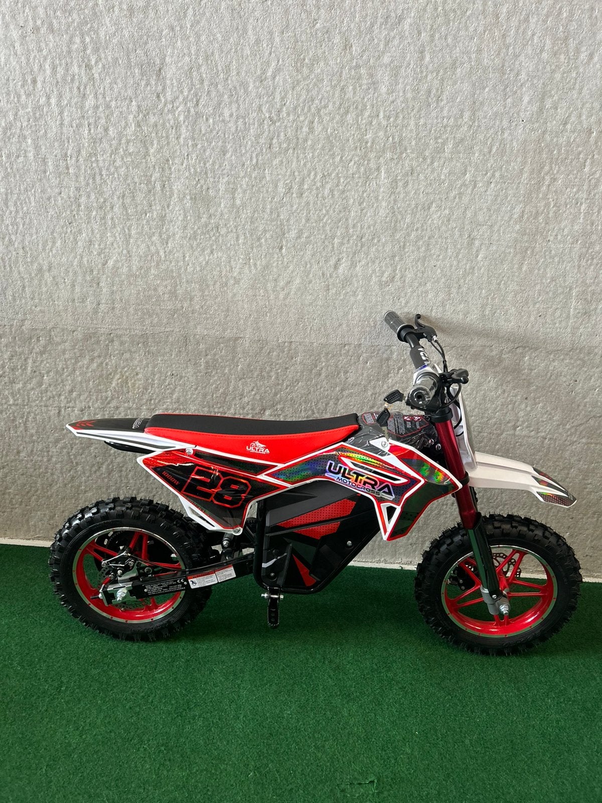 Nieuwe 1000 watt elektrische rode kinder crossmotor, Ophalen, Nieuw