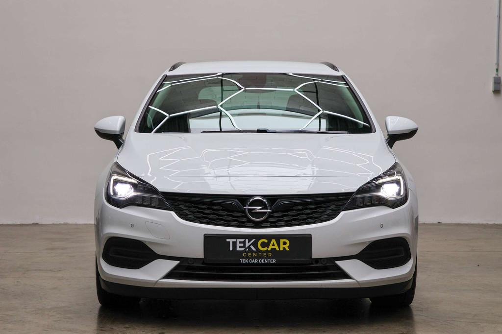 Opel Astra Sports Tourer 1.5D Automaat 12M Garantie, Bluetooth, 122 pk, Gebruikt, Wit