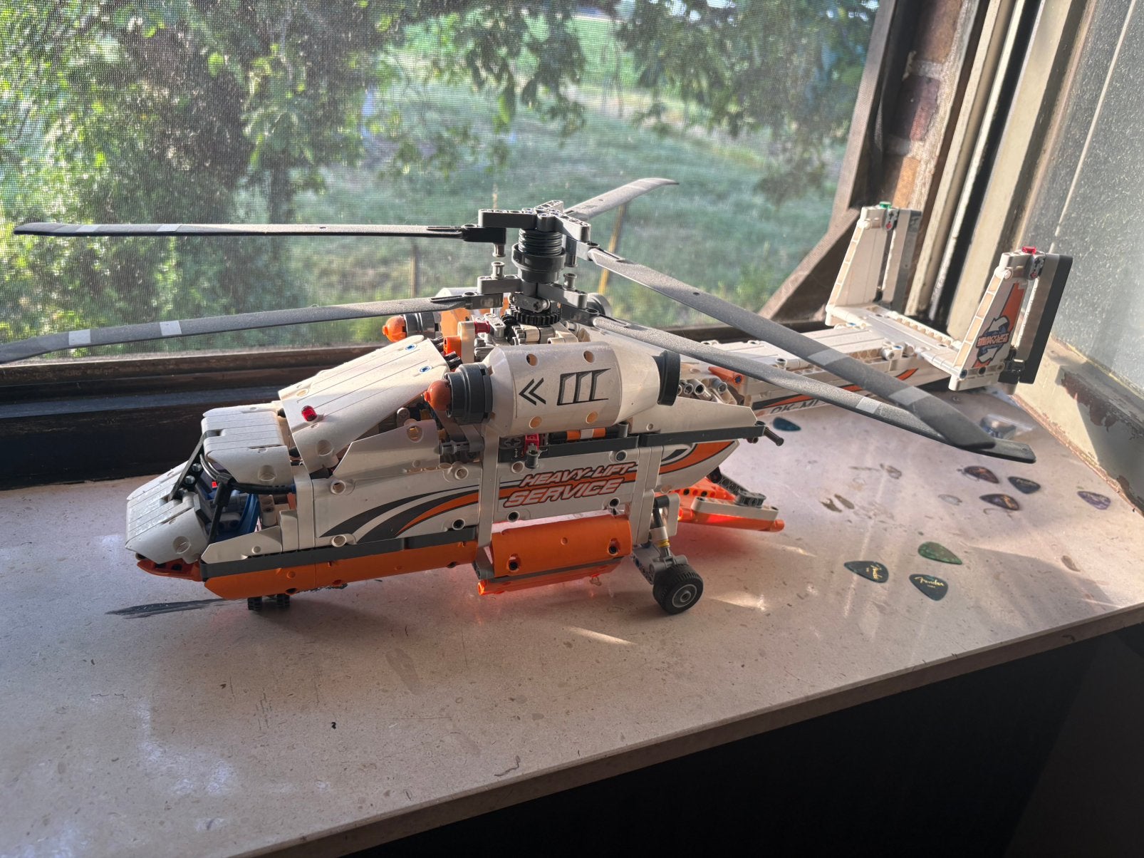 Lego Technic Grote Vrachthelikopter, Ophalen of Verzenden, Zo goed als nieuw