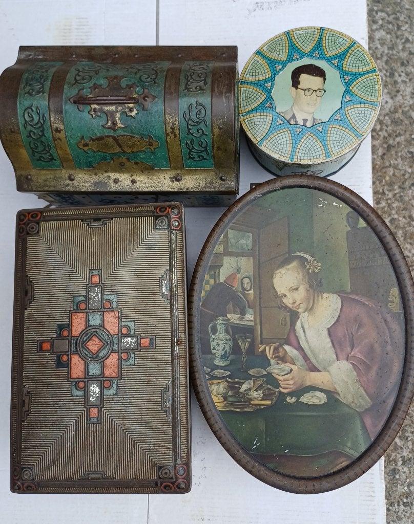 Blikken dozen, Verzamelen, Ophalen, Gebruikt