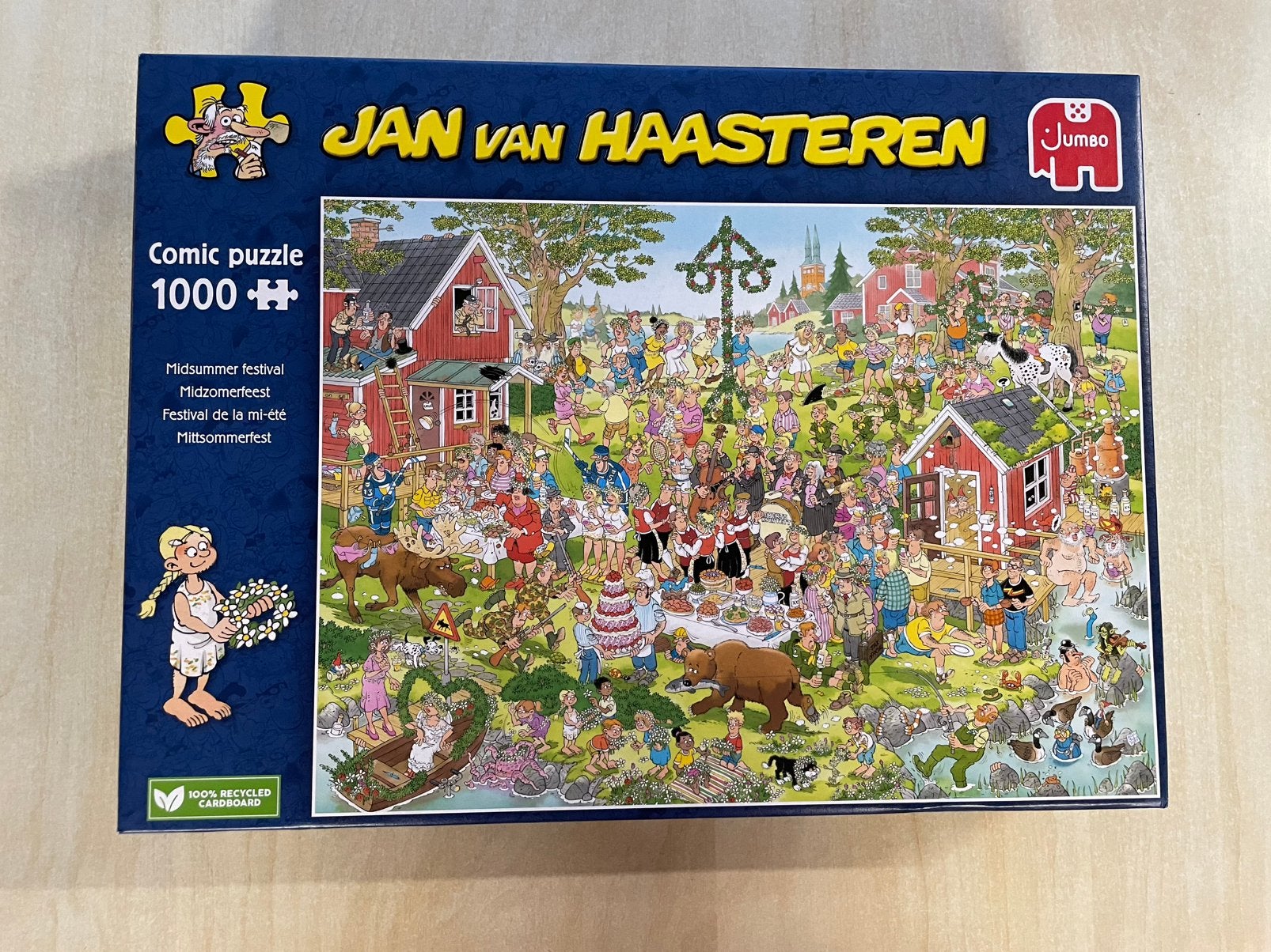 Midzomerfeest Jan van Haasteren NIEUW, Enlèvement ou Envoi, 500 à 1500 pièces, Neuf, Puzzle