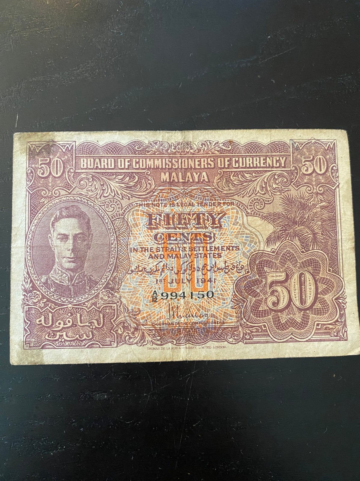 50 cents 1941, Postzegels en Munten, Ophalen of Verzenden