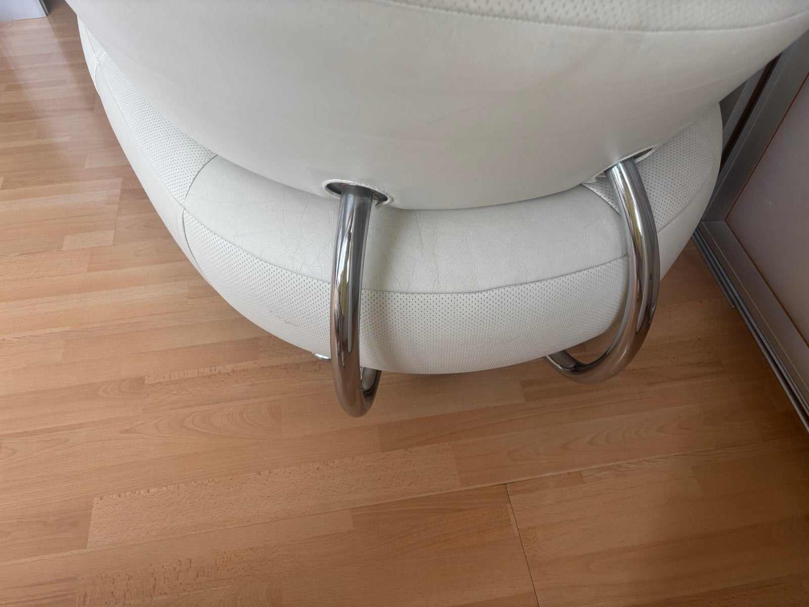 Fauteuil design en cuir de Leolux, Enlèvement, Comme neuf