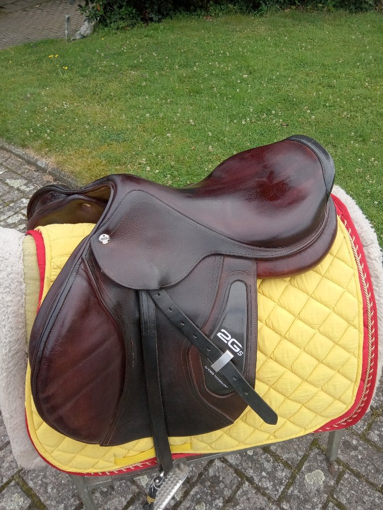 PAARD;PONY;  veelzijdig, spring zadel CWD ,kieffer ALS NIEUW, Ophalen of Verzenden, Zo goed als nieuw, Singel, Dressuur