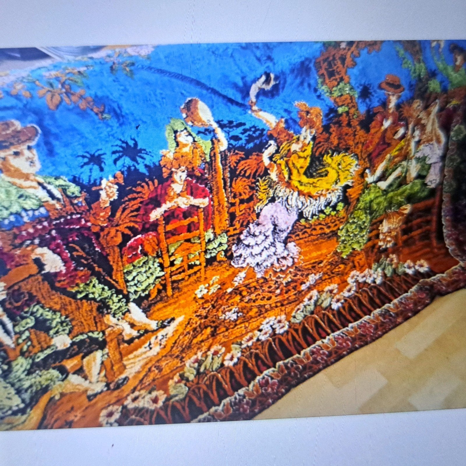 Gobelins wandkleed met Spaans tafereel, Ophalen of Verzenden