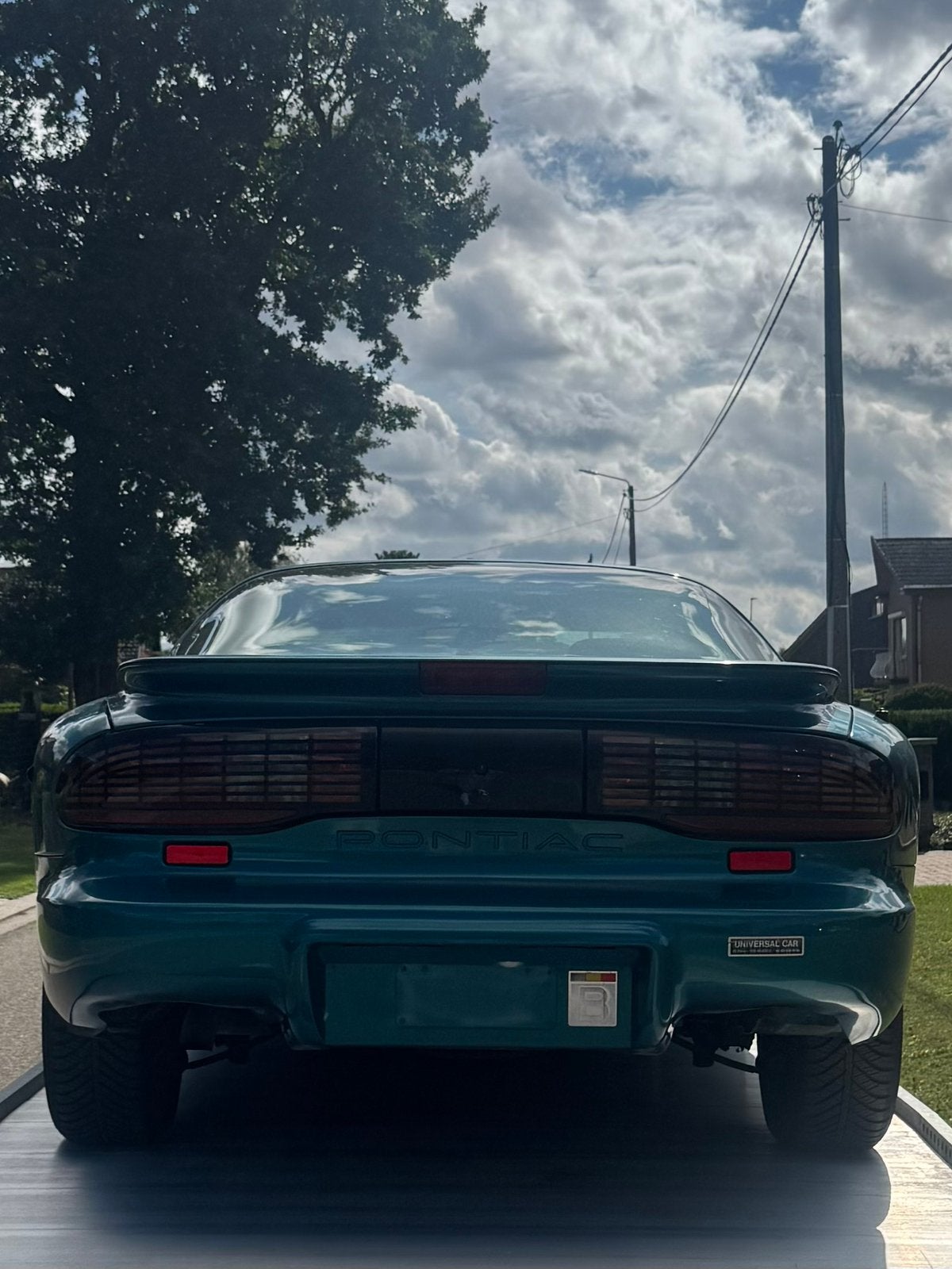 Pontiac Firebird | 24.000 km | Belgische wagen | Eerste eig., Auto's, Automaat, 4 zetels, Achterwielaandrijving, Zwart