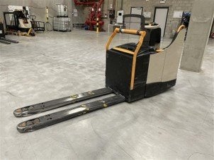 Elektrische palletwagen Crown WT3040, Doe-het-zelf en Bouw, Palletwagens en Pompwagens, Ophalen, Gebruikt