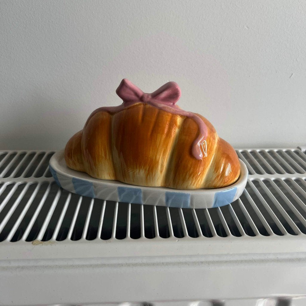 Botervloot Croissant, Huis en Inrichting, Ophalen, Zo goed als nieuw, Bruin, Botervloot