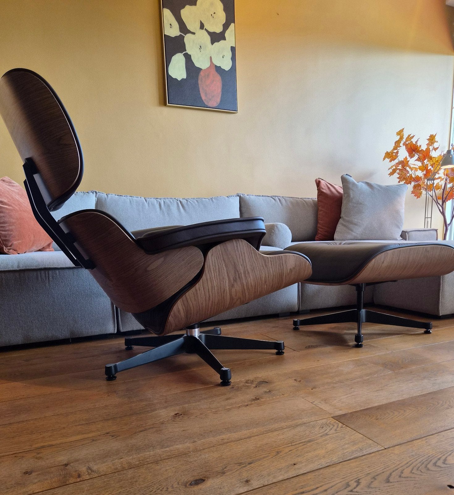 The Lounge Chair, Huis en Inrichting, Ophalen of Verzenden, Leer