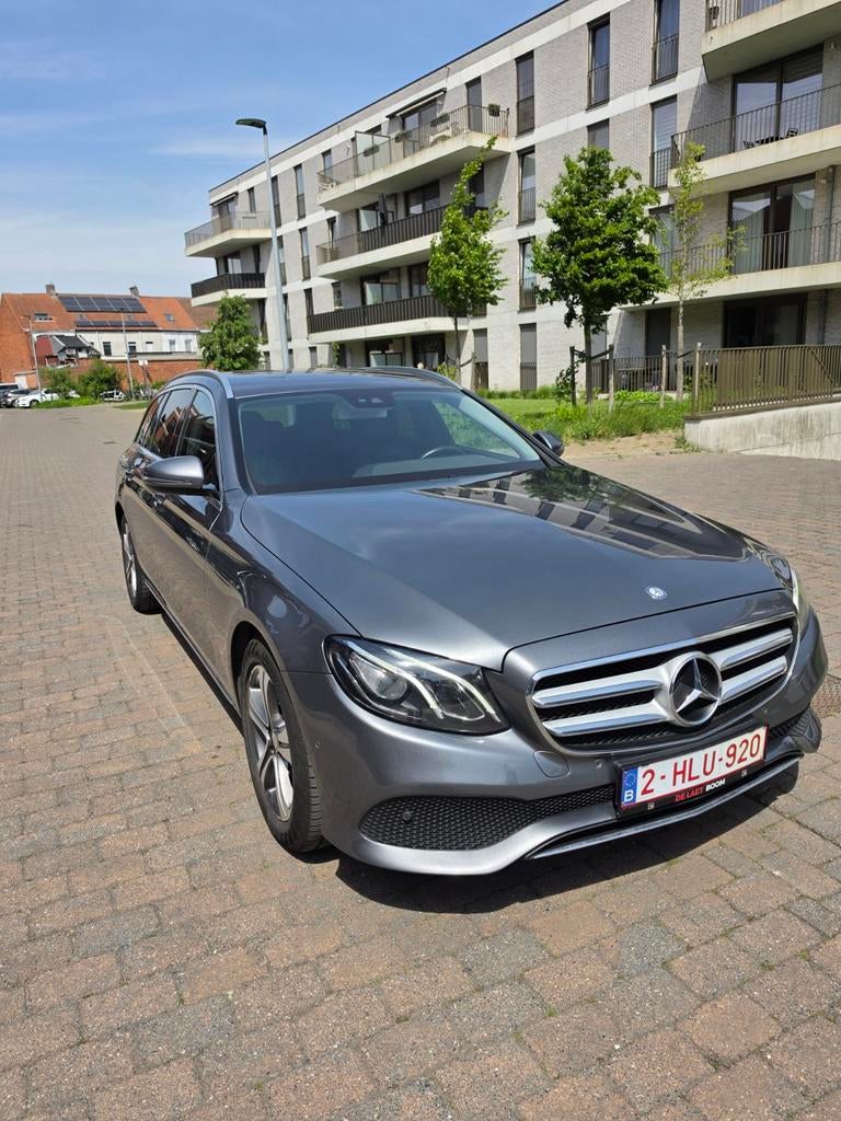 Mercedes-Benz E220D 2017, Autos, Argent ou Gris, Achat, Euro 6, Noir