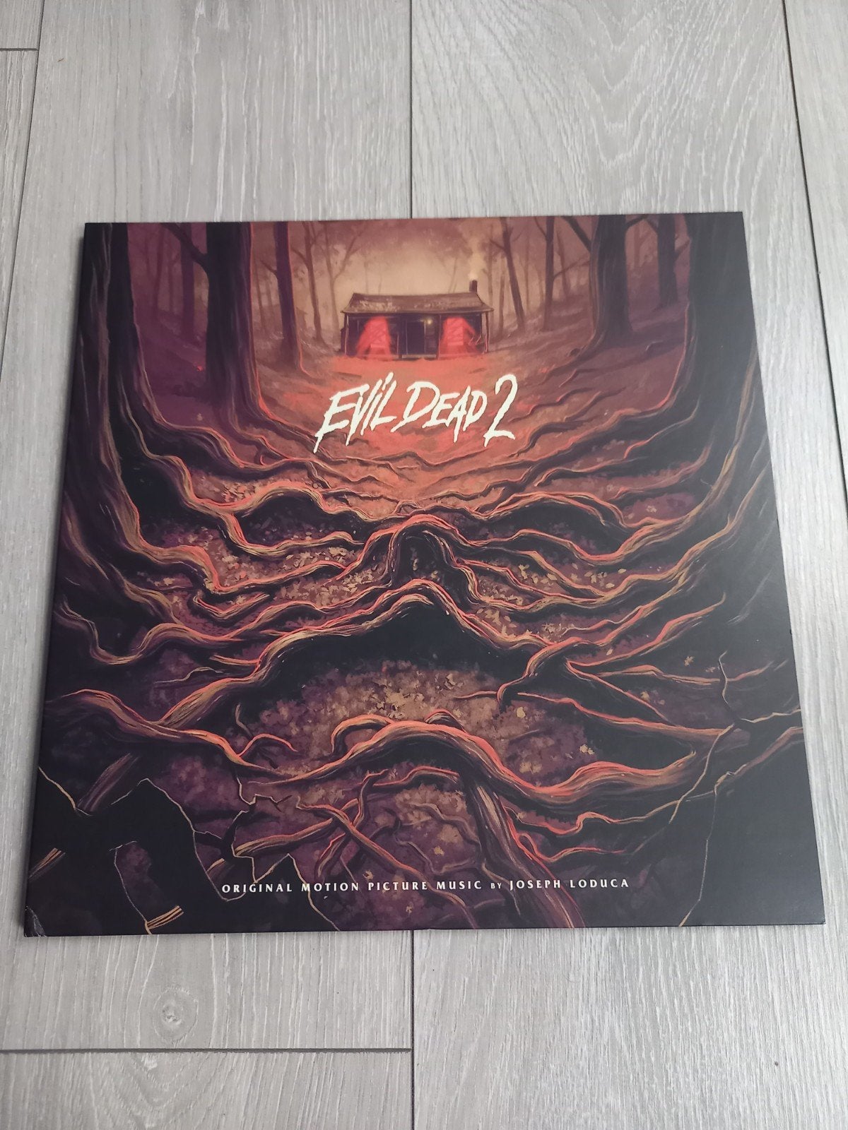 Evil Dead 2-soundtrack-LP van Joseph Loduca, Cd's en Dvd's, Vinyl | Filmmuziek en Soundtracks, Ophalen, LP, Film en Theater, Zo goed als nieuw