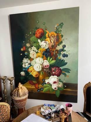 Tableau huile sur toile, Antiquités & Art, Enlèvement