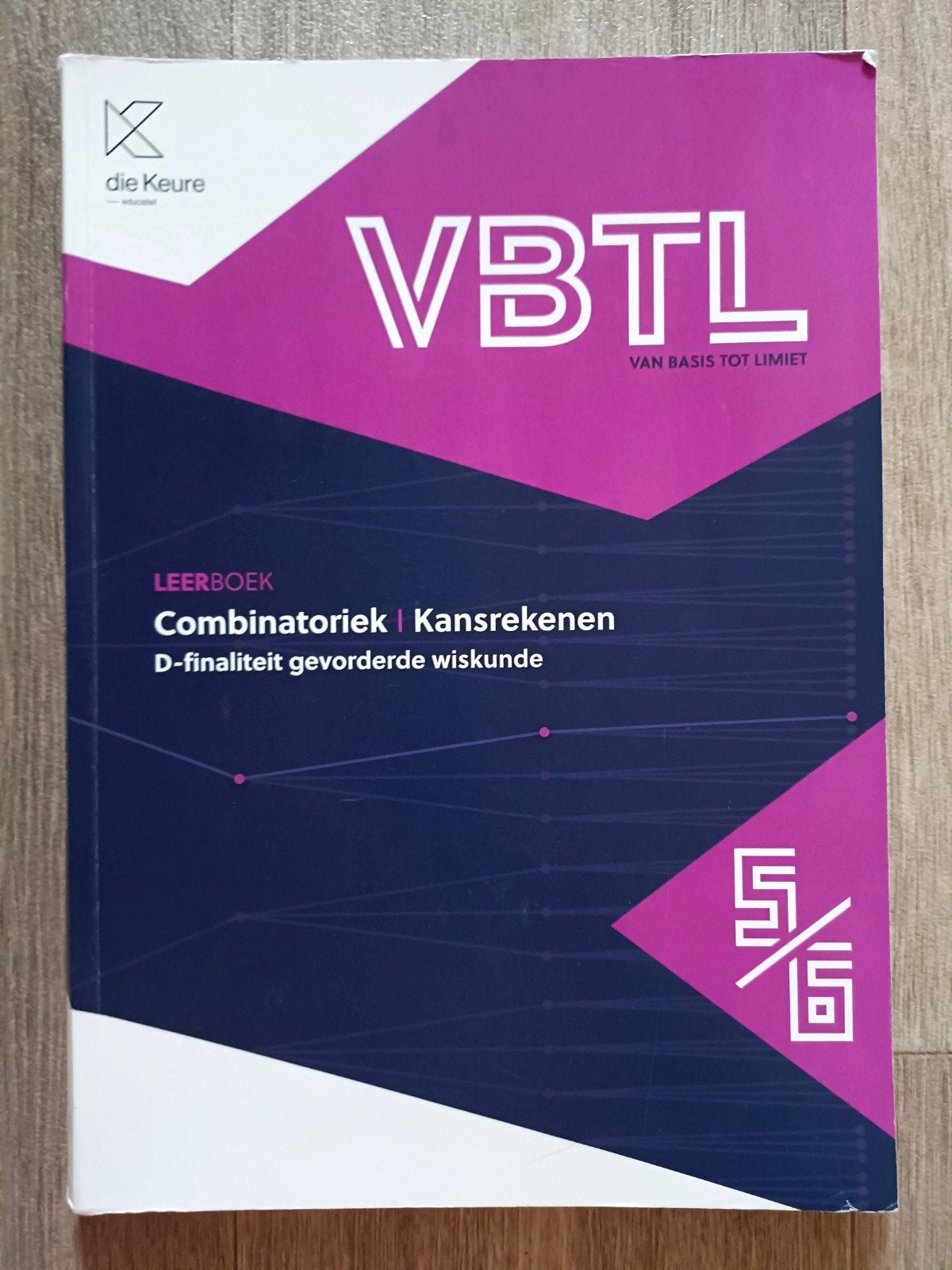 VBTL Combinatoriek en Kansrekenen 5/6, Enlèvement ou Envoi, Comme neuf, Secondaire, Mathématiques A