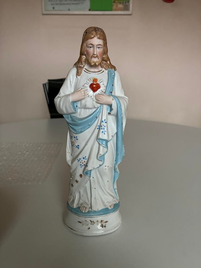 Statue du Christ (biscuit 24 cm), Antiquités & Art, Enlèvement