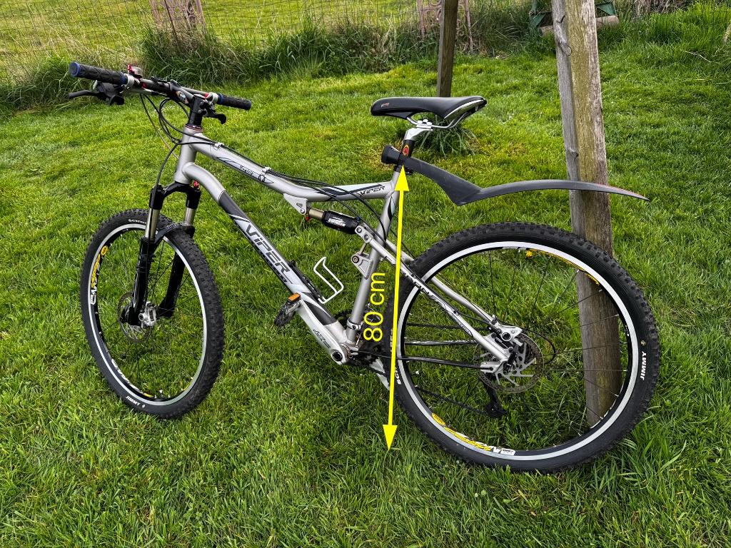 VTT Viper Alu & Carbone, Vélos & Vélomoteurs, Vélos | VTT & Mountainbikes, Utilisé, Hommes, Autres marques, VTT tout suspendu