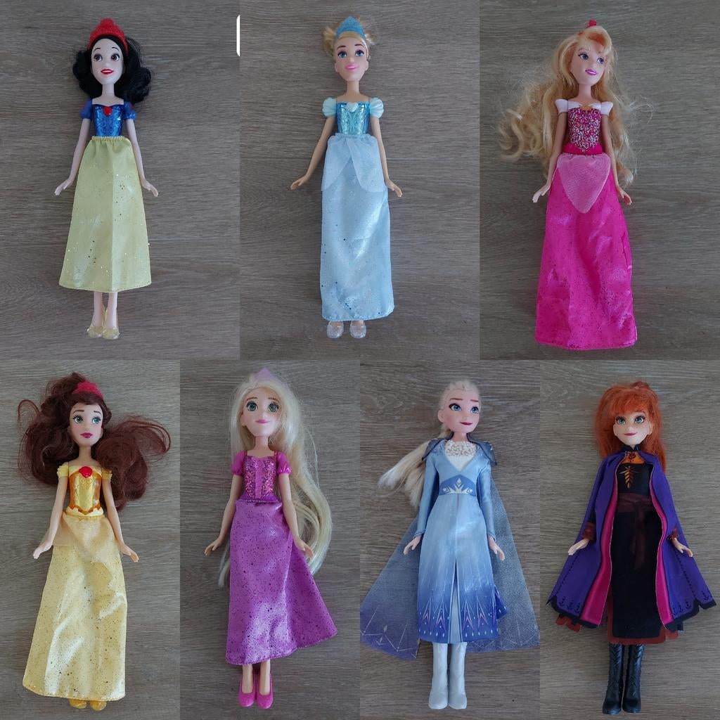 Poppen Disney Princess Hasbro Shimmer and Shine en Frozen 2, Kinderen en Baby's, Speelgoed | Poppen, Ophalen