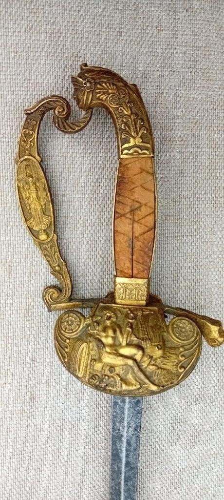 Luxueuze degen Klingenthal 1834, Verzamelen, Ophalen of Verzenden, Landmacht, Zwaard of Sabel