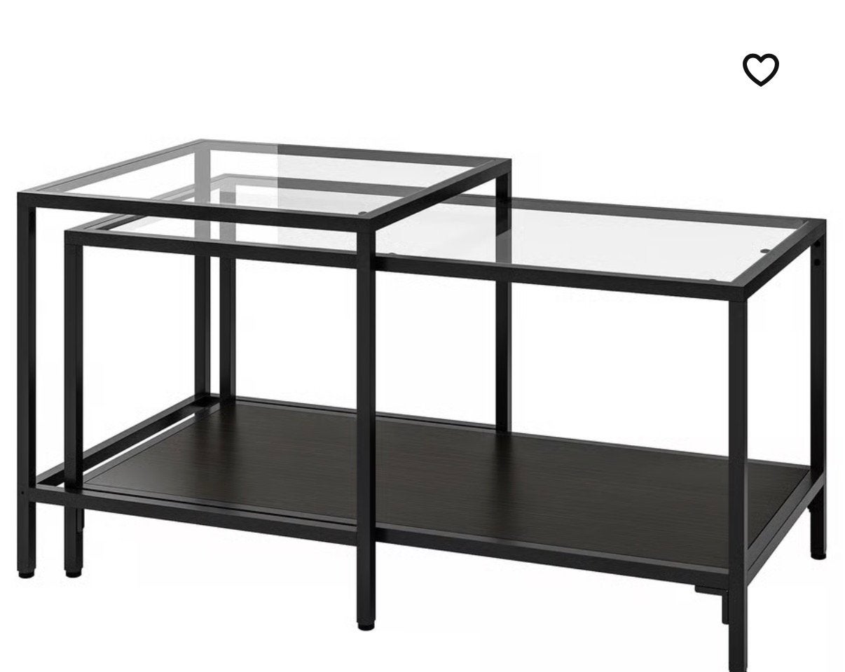 Salontafel - ikea - vittsjo, Huis en Inrichting, Ophalen, Zo goed als nieuw