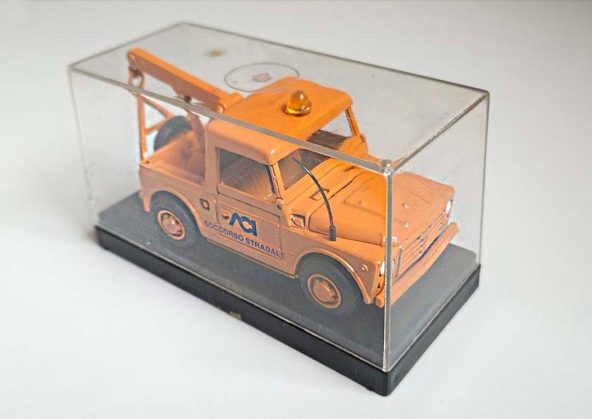 Miniatuur OUDE AUTO Fiat Campagnola „pechhulp”, Verzenden, Nieuw, Auto's