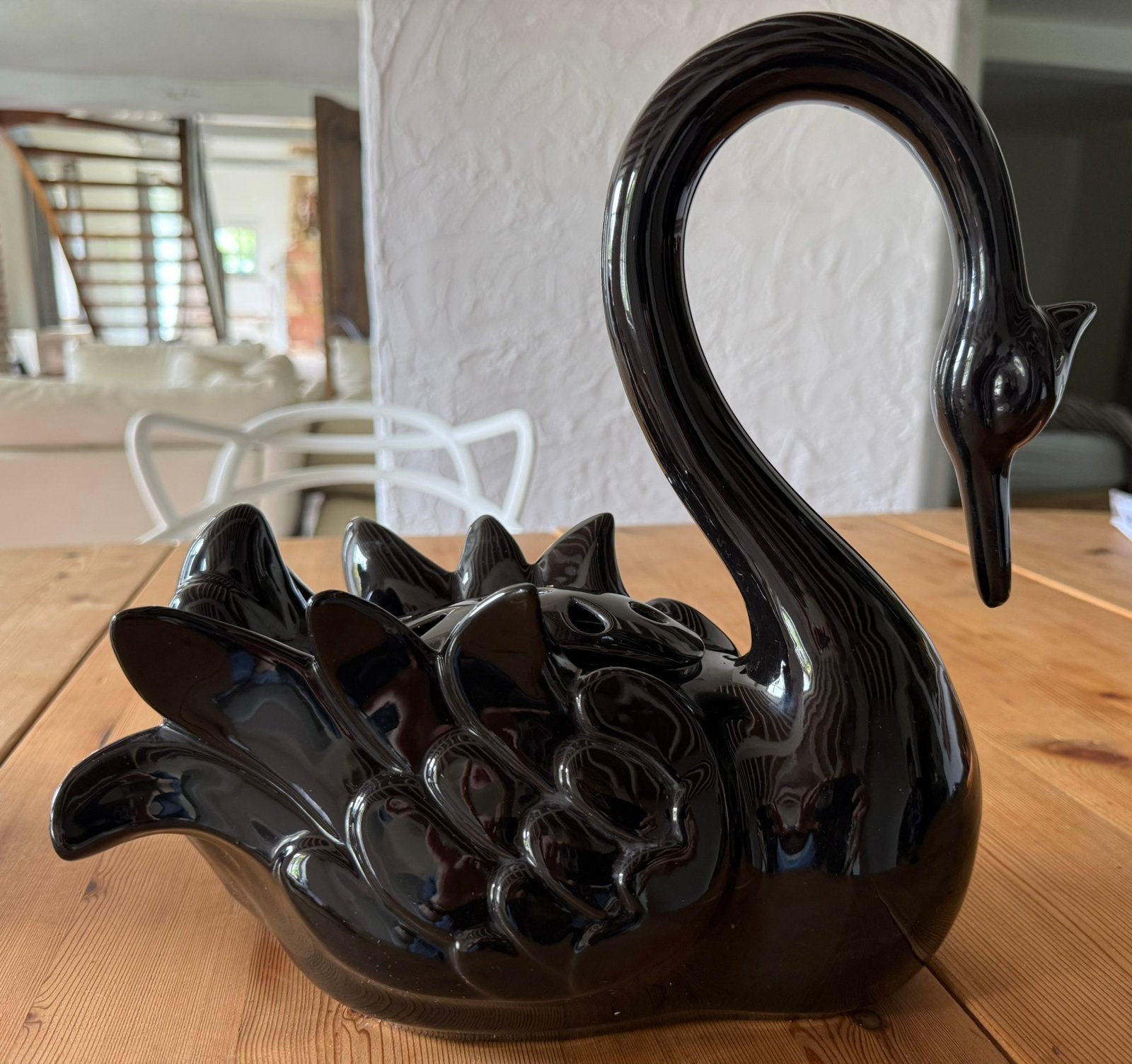 Jardinière en forme de cygne, Antiquités & Art, Enlèvement ou Envoi