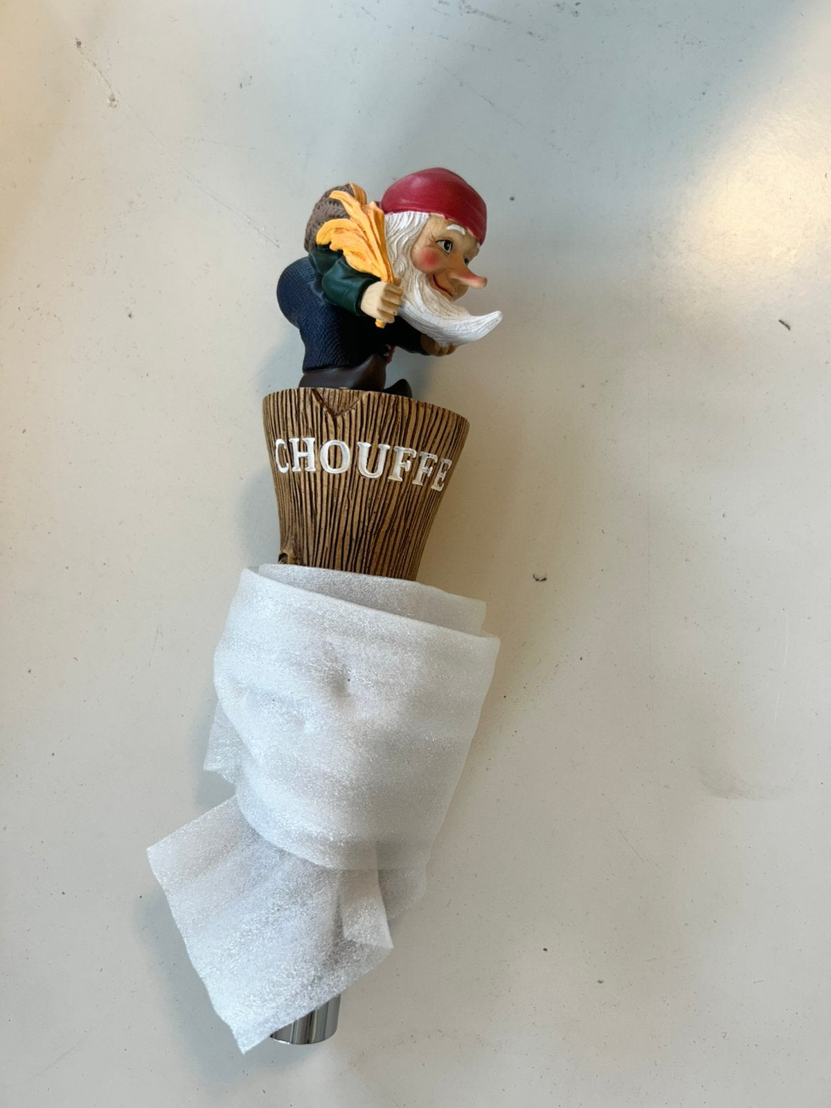 Tapkraan taphandvat lachouffe chouffe, Verzamelen, Biermerken, Ophalen, Nieuw
