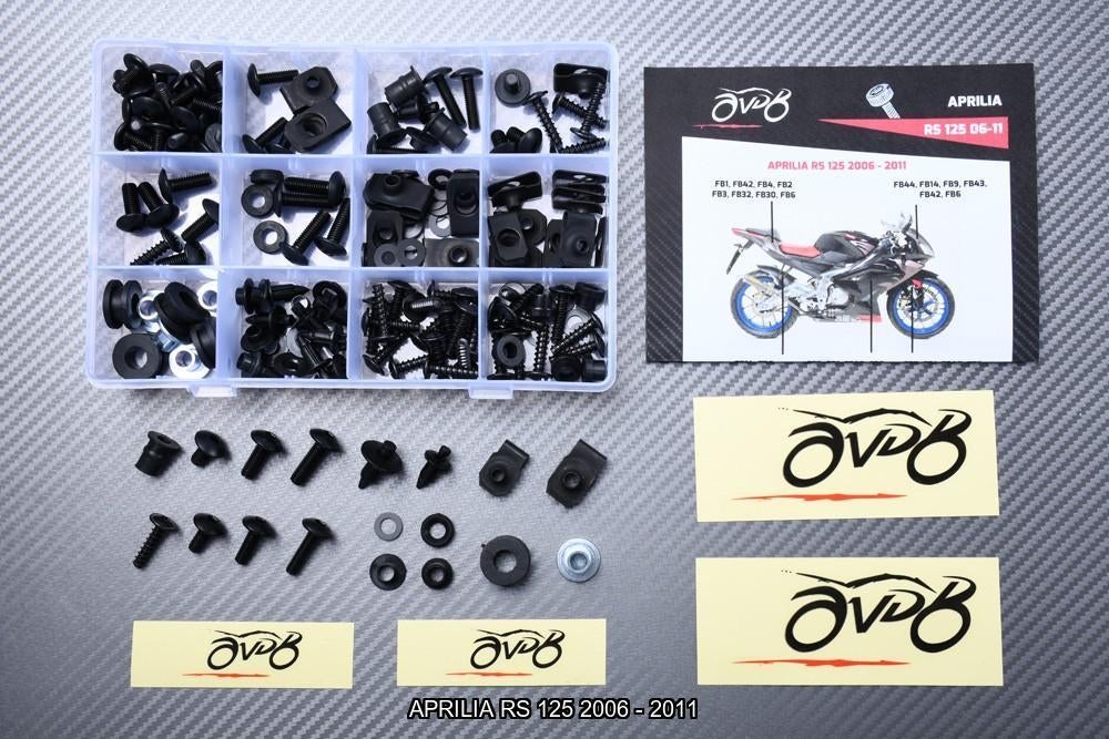 Kit visserie spécifique pour APRILIA RS 125 RS4 50 2006 2011