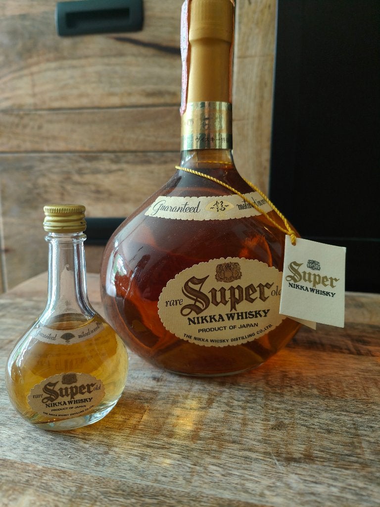 Mini-bouteille Nikka Rare Super Old Whisky V2 50 ml 43%, Neuf, Autres régions, Enlèvement ou Envoi, Pleine