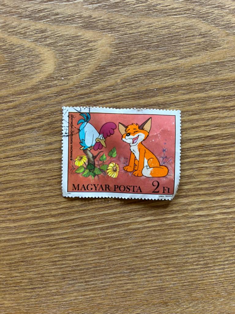 Postzegel Hongarije, Ophalen of Verzenden, Gestempeld