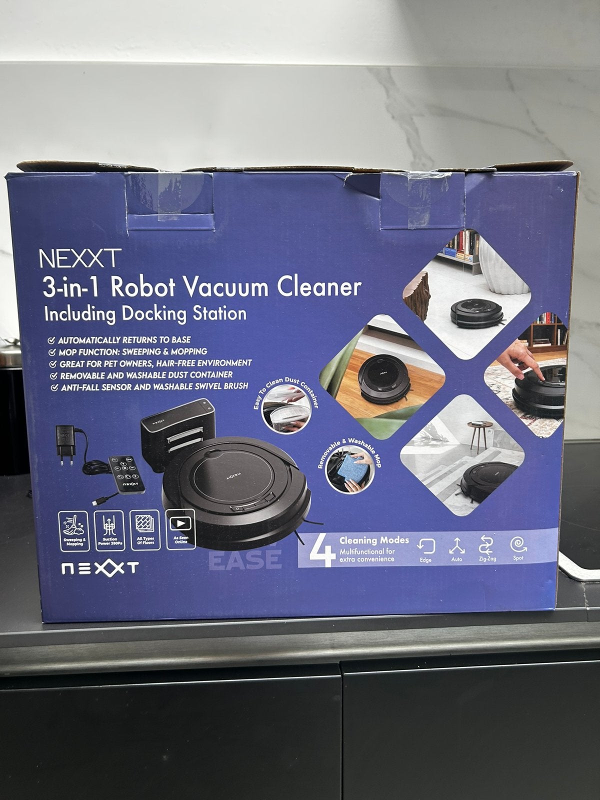 Robot- dweil stofzuiger, Elektronische apparatuur, Ophalen, Zo goed als nieuw, Robotstofzuiger