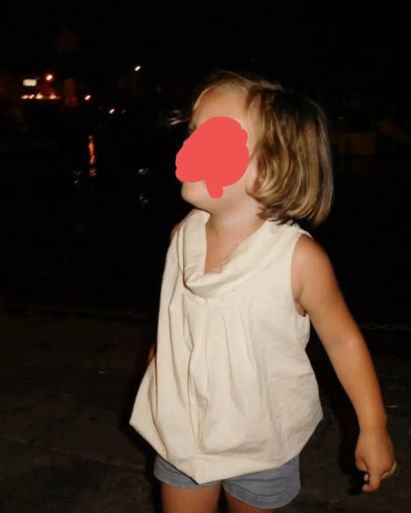 mooie bloes Manila Grace maat 4/5 jaar, Overhemd of Blouse, Zo goed als nieuw, Manila Grace, Verzenden