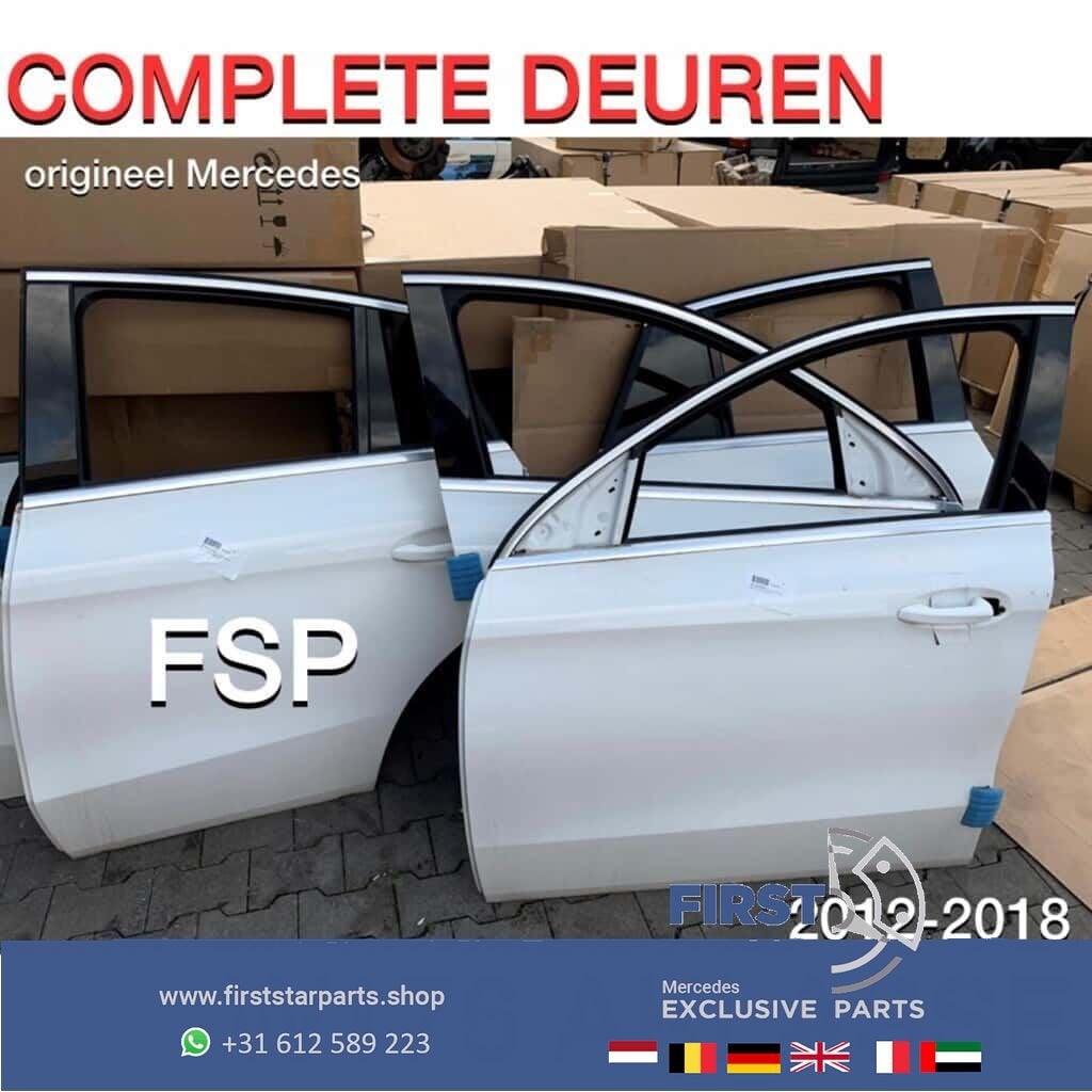 W176 A Klasse 2013-2018 DEUR COMPLEET LINKS RECHTS VOOR ACHT, Utilisé, Porte, -, -