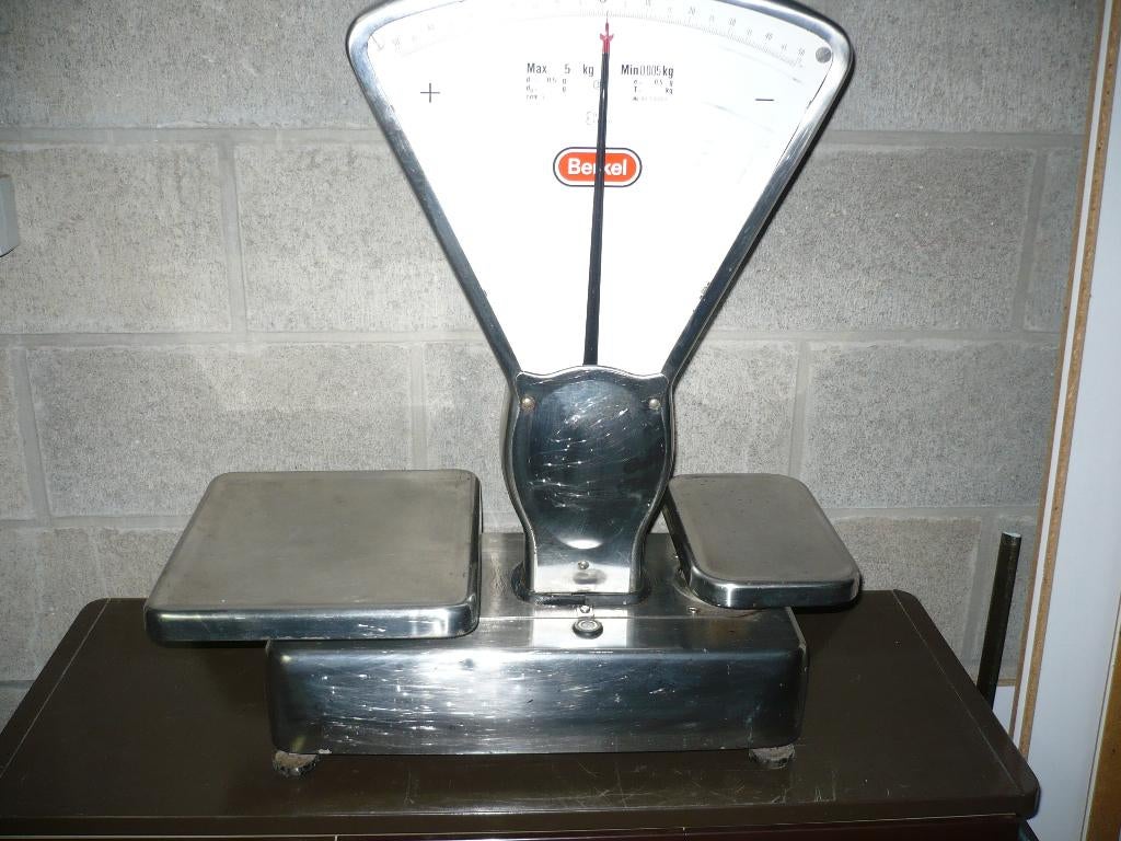 WEEGSCHAAL BERKEL, Enlèvement, Utilisé, Balance de cuisine, Analogique
