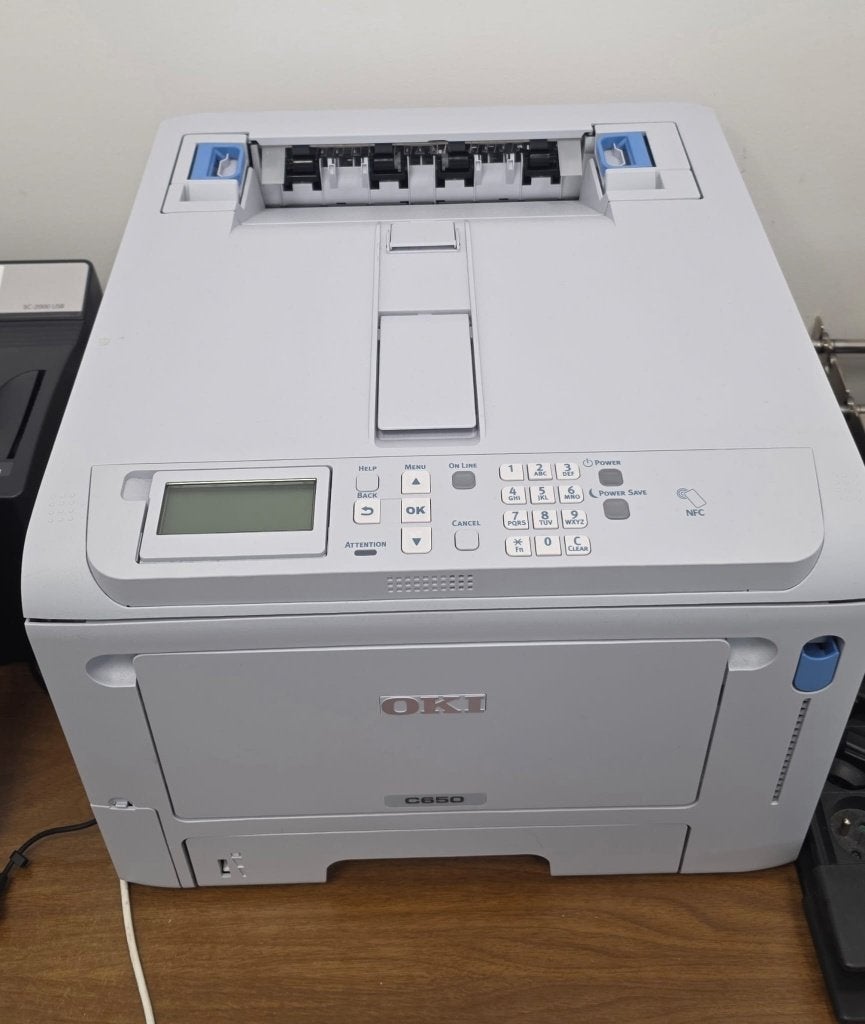 Imprimante professionnelle A4 couleur OKI C650, Enlèvement, Impression couleur, Oki, Imprimante laser