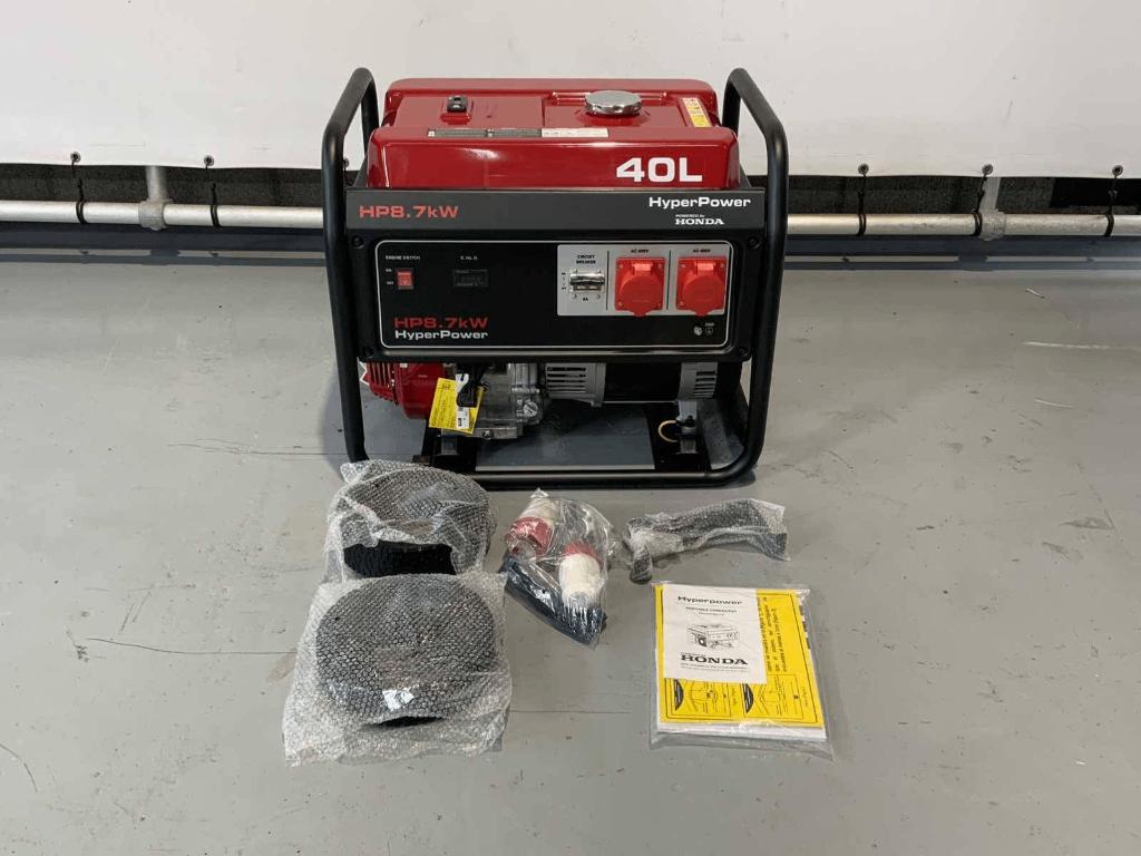 Groupe générateur/groupe électrogène Honda HP 8.7KW, Articles professionnels, Enlèvement