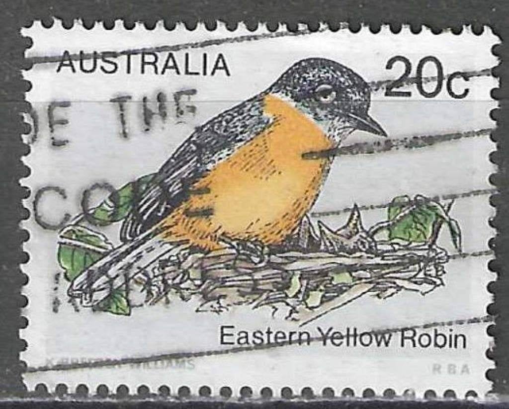 Australie 1979 - Yvert 678 - Oiseaux près de leur nid (ST), Envoi, Affranchi